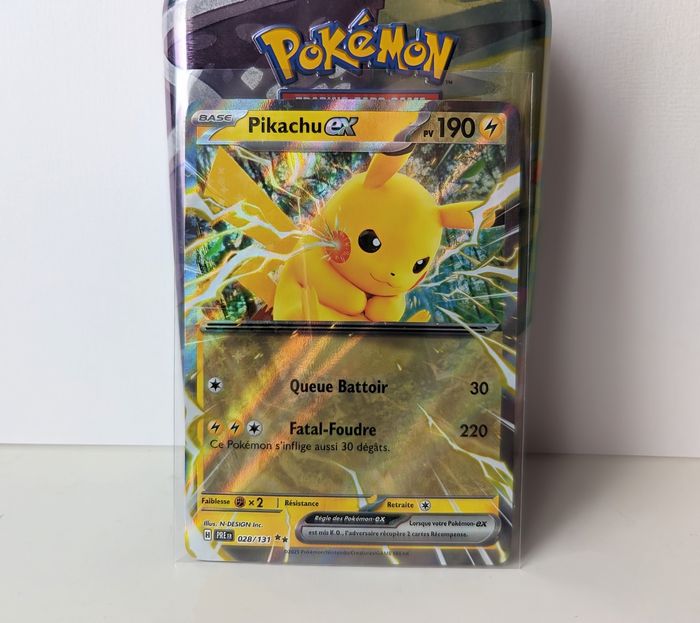 Pikachu ex Évolution prismatique