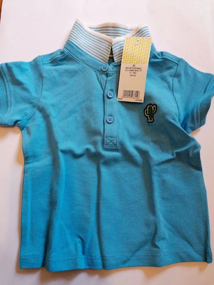 Polo manches courtes 9 mois
