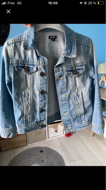 Veste jean