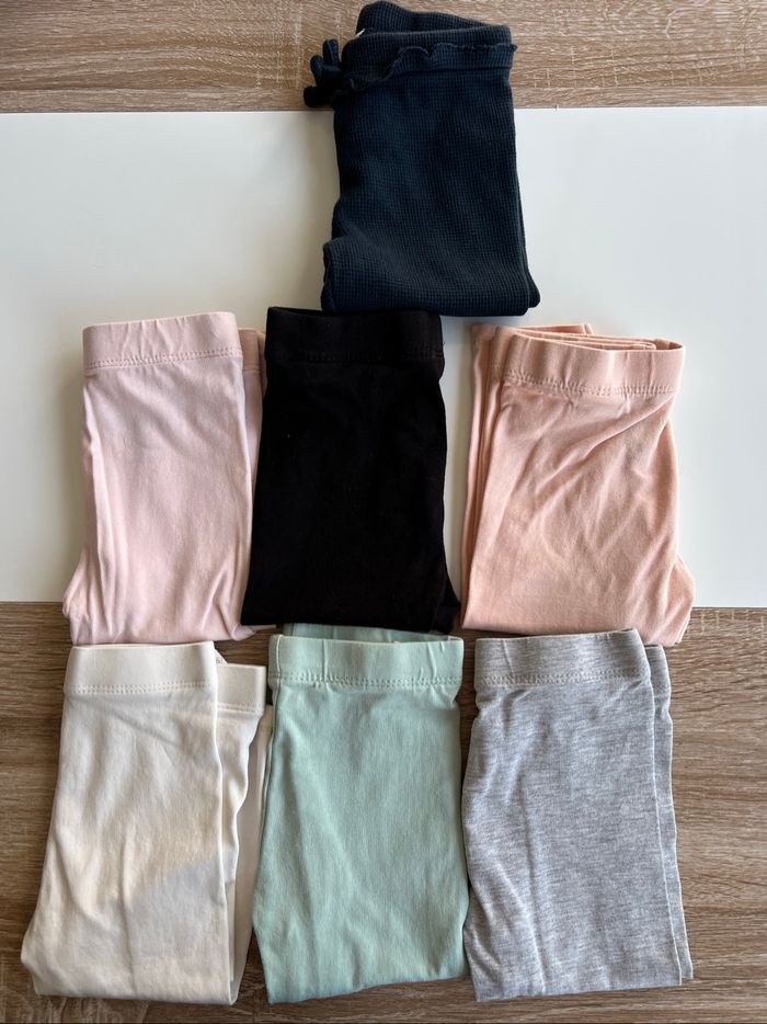 Lot legging fille 12 mois