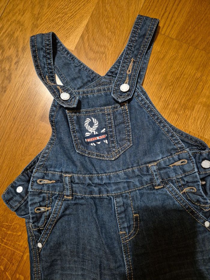 Salopette jeans taille 18 mois - photo numéro 2