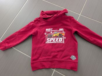 Sweat garçon Cars 4 ans