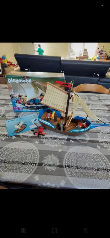 Navire des soldats  Britannique playmobil