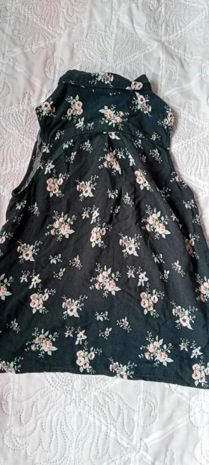 Blouse en viscose motif fleurs fille 152 cm L.O.G.G - photo numéro 14