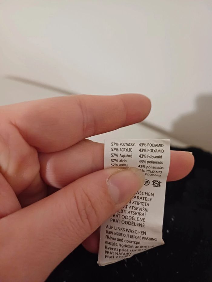 Pull noir chaud avec boutons Colloseum taille S 36 - photo numéro 11