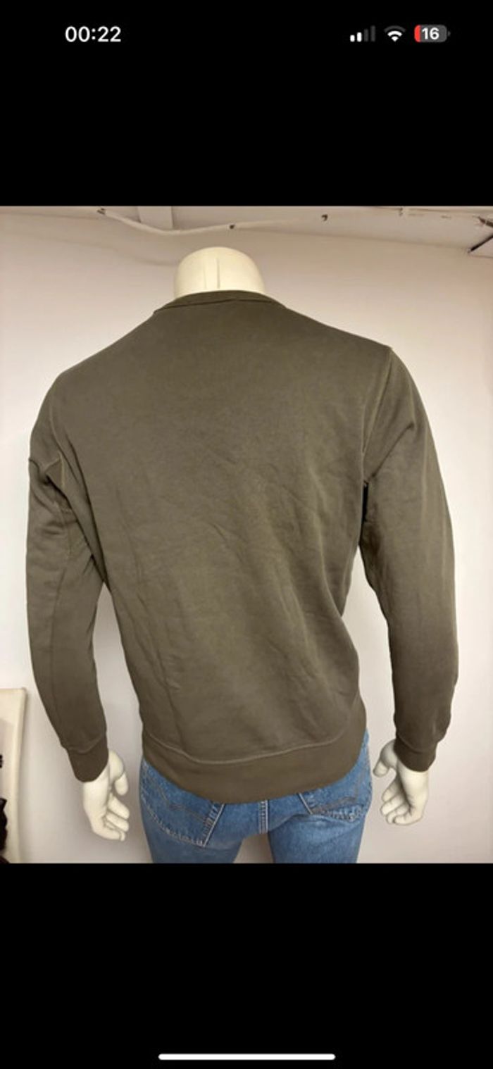 Sweat Stone Island kaki – Taille M – Comme neuf - photo numéro 5