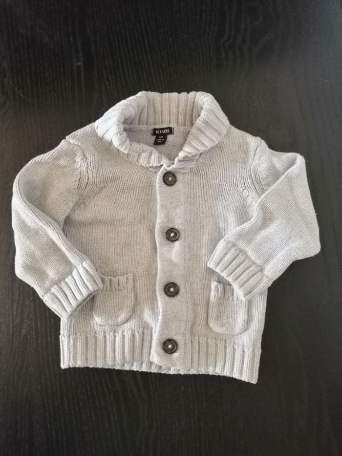 Gilet gris