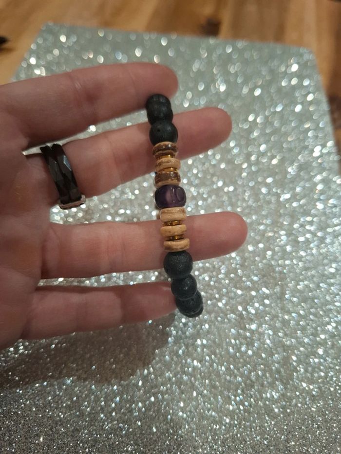 Bracelet en coquille de noix - photo numéro 3