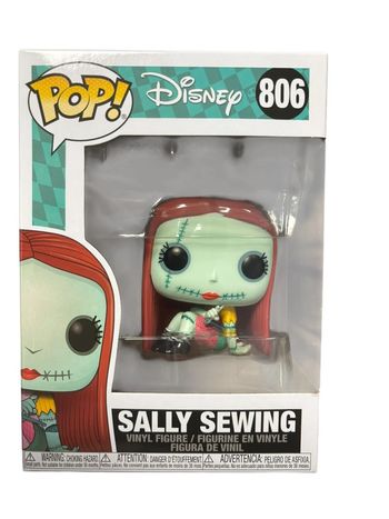 Figurine Funko Pop Disney L’étrange Noël de Monsieur Jack Sally Sewing 806 neuf