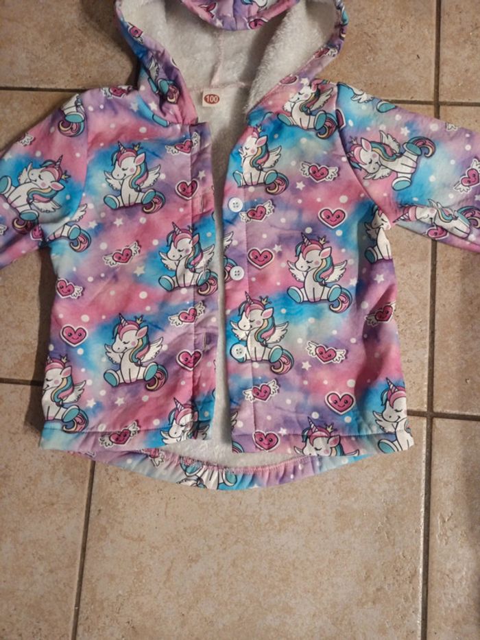 Veste licorne 100cm - photo numéro 4