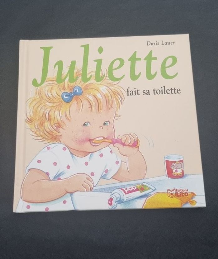 Juliette fait sa toilette