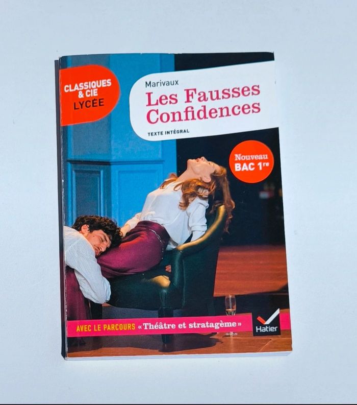 Livre les fausses confidences