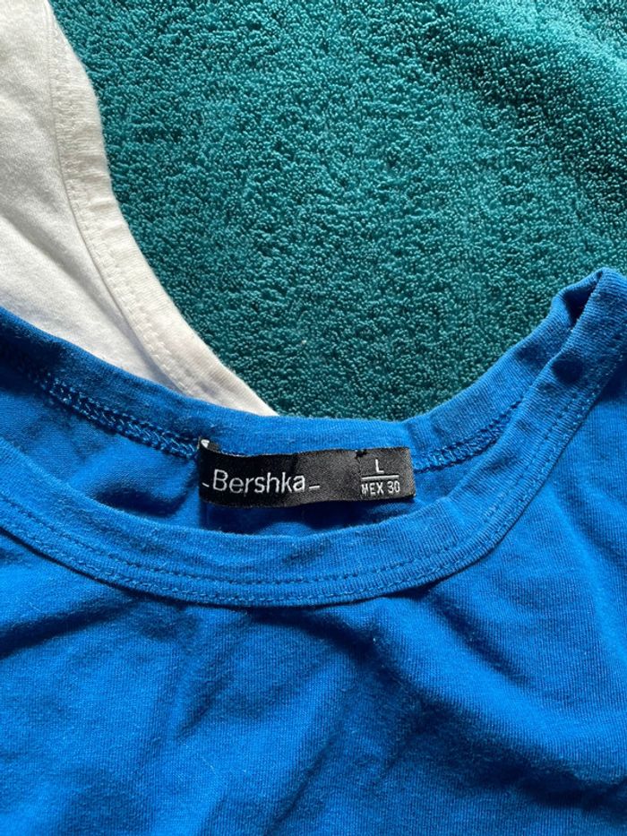2 t-shirt/ brassière Berska femme L - photo numéro 3