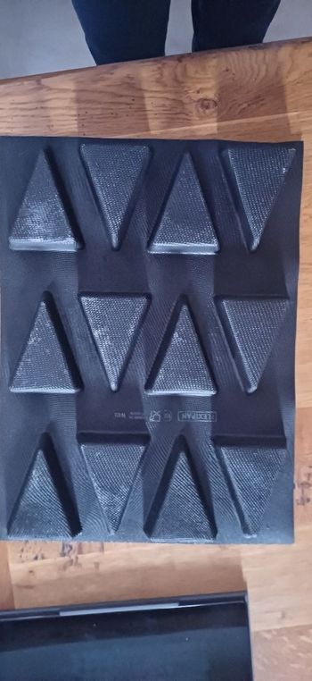 Moule triangles 