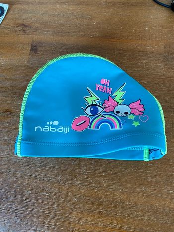 Bonnet de bain pour fille  Nabaiji