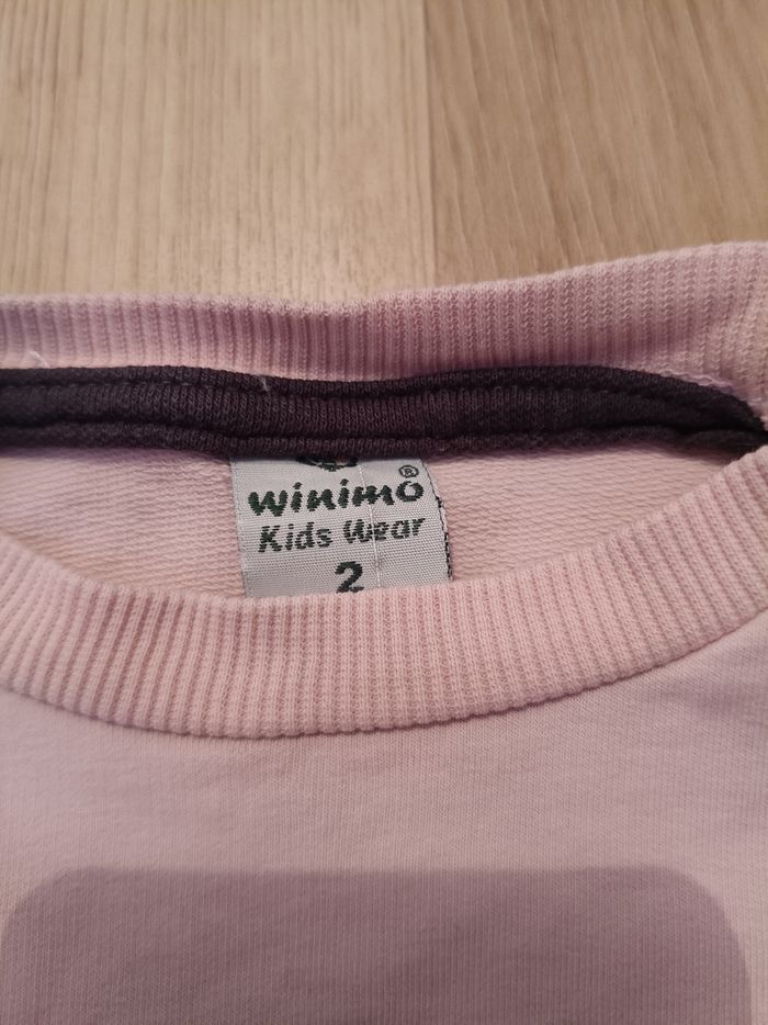 Pull motif oiseau a paillettes taille 2 ans - photo numéro 2