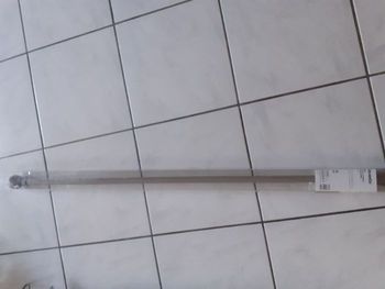 Tringle / barre à rideaux extensible taupe