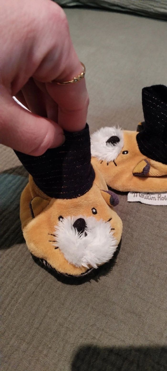 Chaussons bébé moulin roty lot de 2 - photo numéro 11