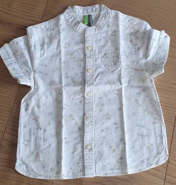 Chemise manche courte orchestra garçon 2 ans