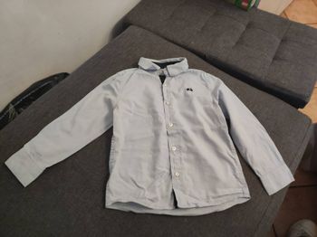 Chemise bleue Gémo 6 ans