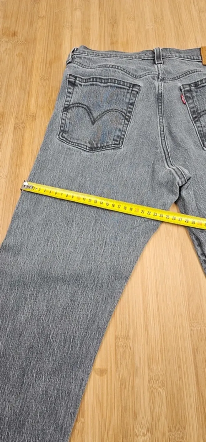 Levi's 721 high skinny noir délavé - photo numéro 15