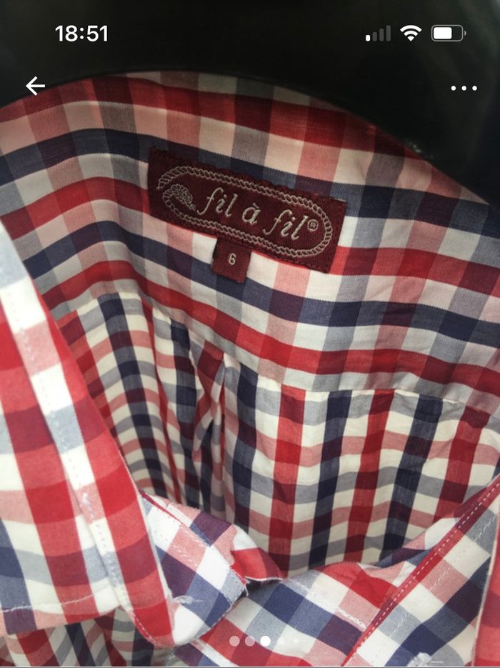 Chemise à carreaux - photo numéro 3