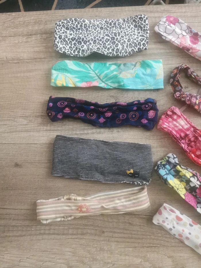 Lot de 10 bandeaux filles - photo numéro 2