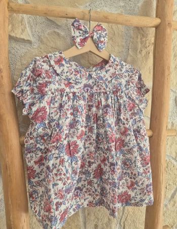 Blouse + barrette