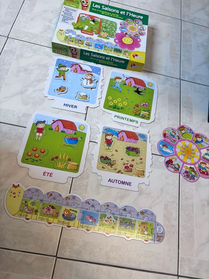 Jeu les saisons et l’heures - photo numéro 6