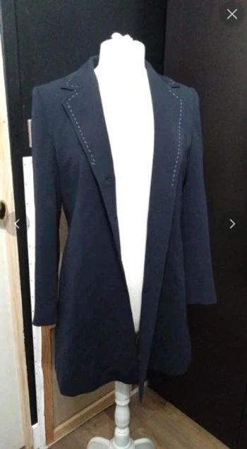 Veste longue chic marine armagan t 40