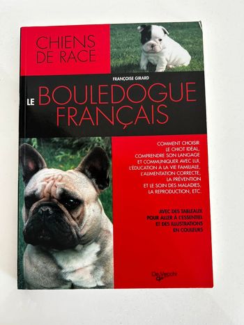 Livre bouledogue français