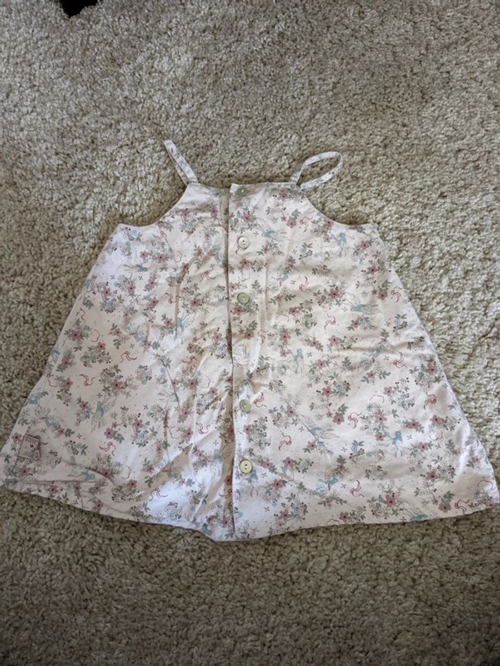 Robe fleurie rose pâle Sergent Major - photo numéro 4