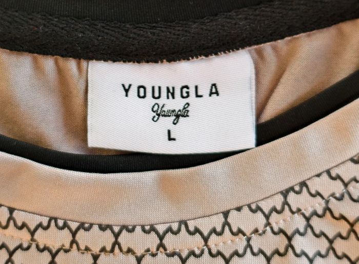 Youngla compression batman t shirt dark streetwear workout musculation - photo numéro 4