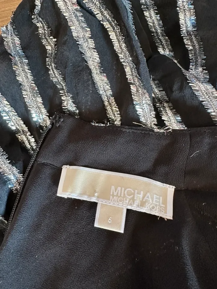 Robe Michael Kors noir et argent taille 38 - photo numéro 4