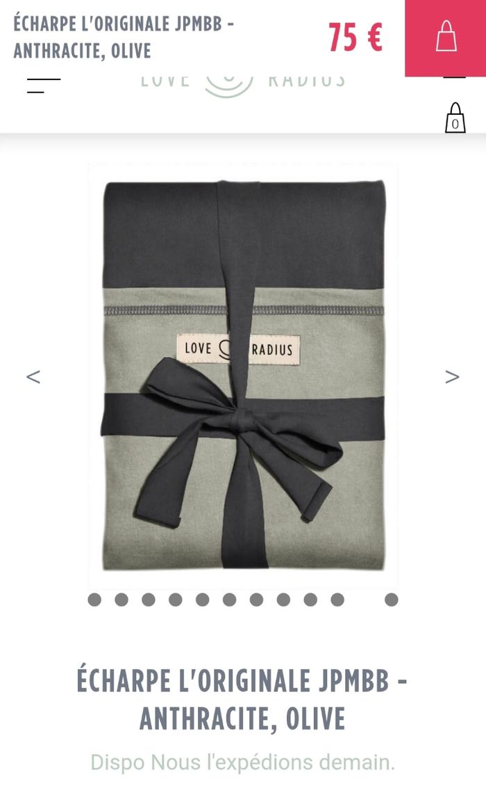 Écharpe de portage - photo numéro 2