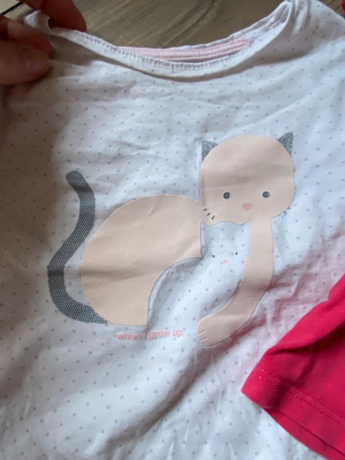 Lot de 3 pulls fille Obaïbi 12 mois - photo numéro 3