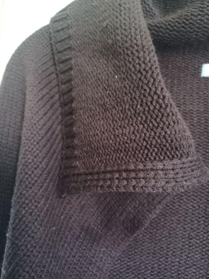 Gilet marron manches longues Promod taille 1/S - photo numéro 7