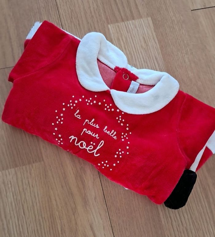 Pyjama Noël fille 3 mois - photo numéro 3