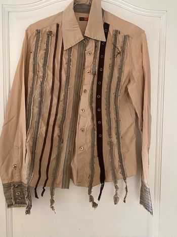 Chemise beige