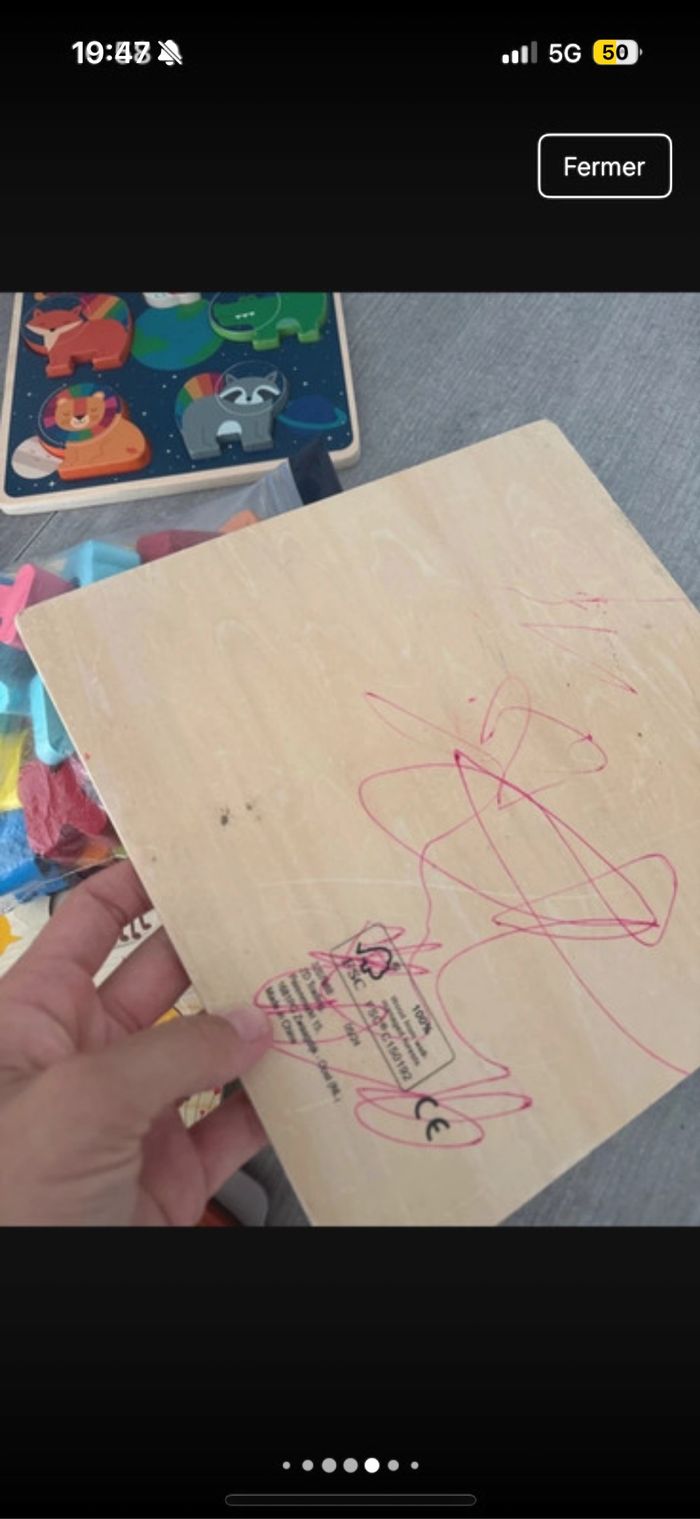 Lot jeu en bois - photo numéro 7