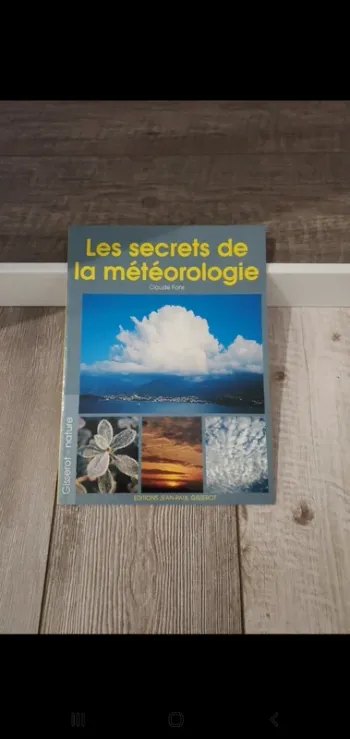 Livre Les secrets de la météorologie
