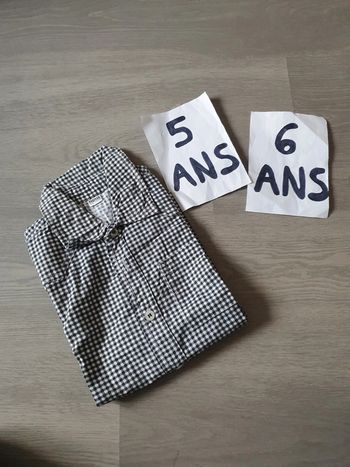 Chemise 5/6ans garçon