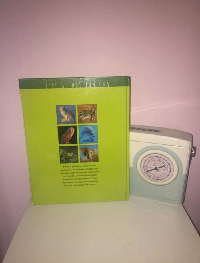 Livre 📖 les animaux sauvages Atlas des junirs 5€ - photo numéro 3