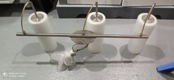 Lustre blanc 