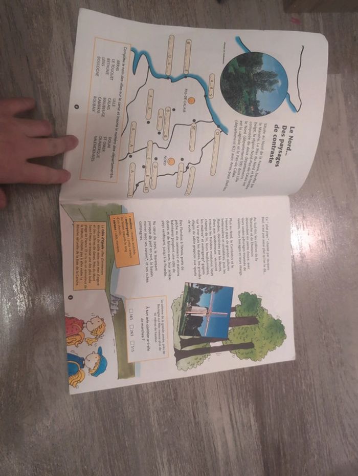 Cahier activité je découvre le Nord neuf - photo numéro 2