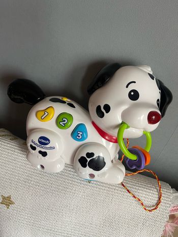 Petit chien à tiré vtech