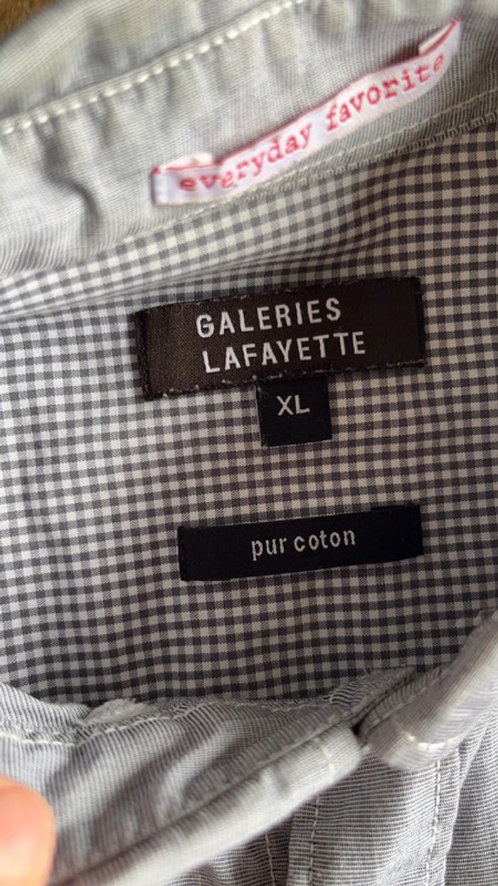 Chemise grise Galeries Lafayette - photo numéro 4