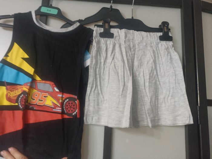 Ensemble été Disney cars 3 4 ans