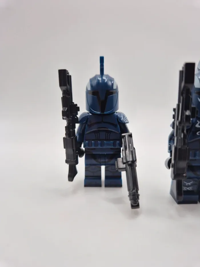 Figurines type lego custom 2 commandants clones gardes du Sénat star wars - photo numéro 3