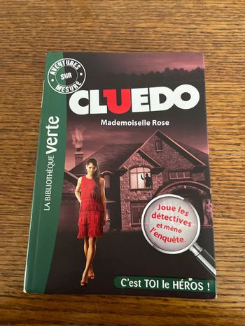 Livre Bibliothèque verte Cluedo
